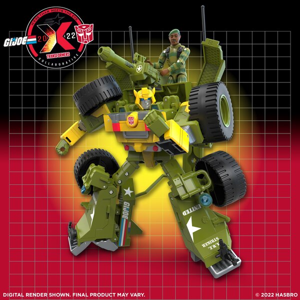 Transformers Mash Up GI Joe Bumblebee A.W.E. Striker Image  (1 of 5)
